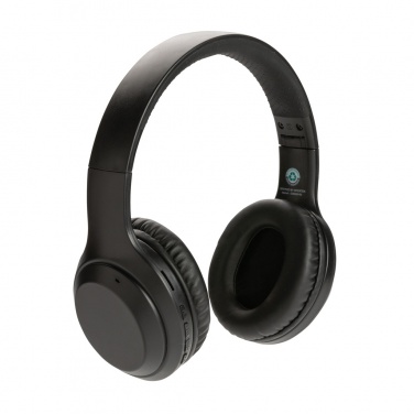 Logotrade promotional gift picture of: RCS standard recycled plastic headphone