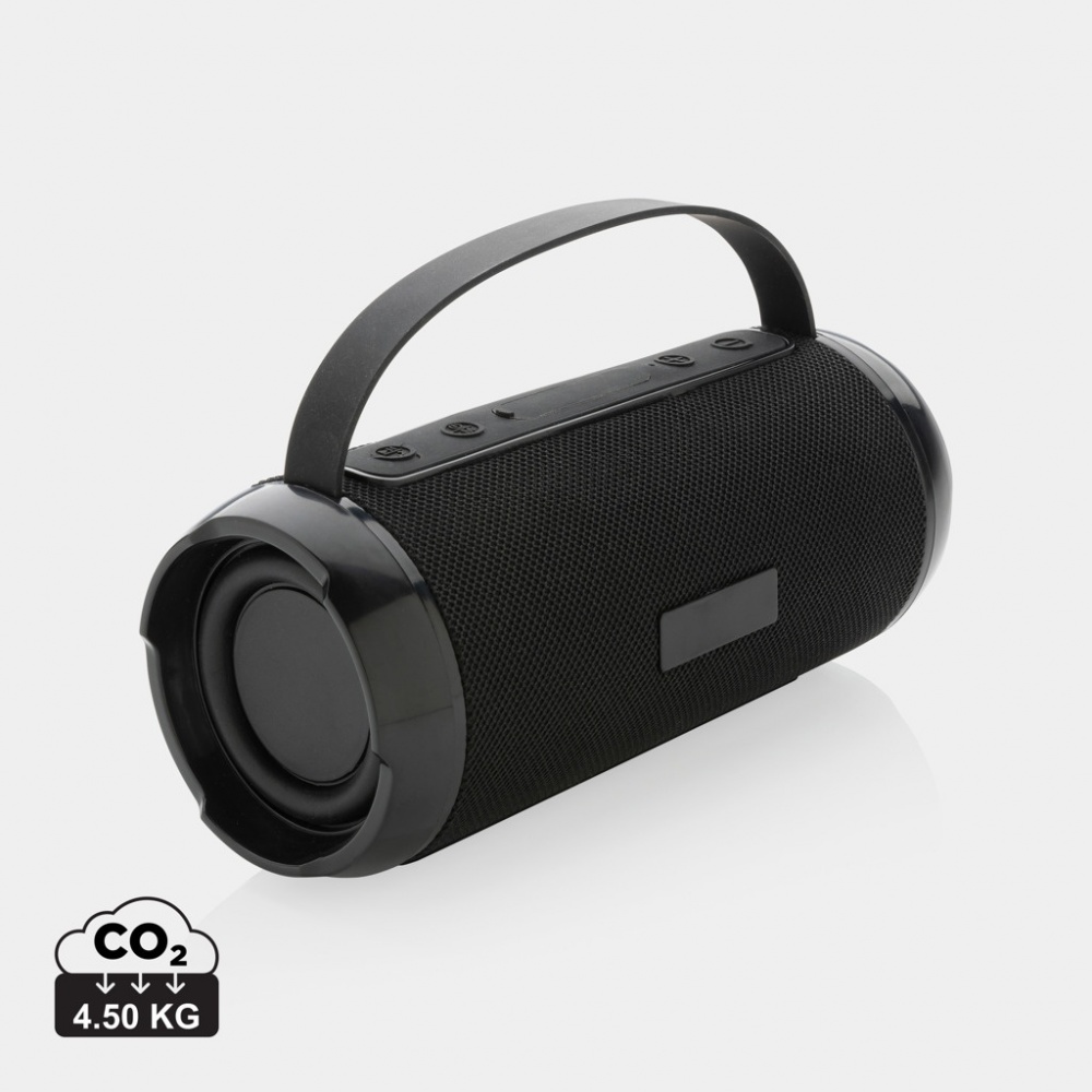 Logotrade promotional gift image of: RCS recycled plastic Soundboom waterproof 6W speaker
