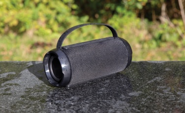 Logotrade promotional merchandise photo of: RCS recycled plastic Soundboom waterproof 6W speaker
