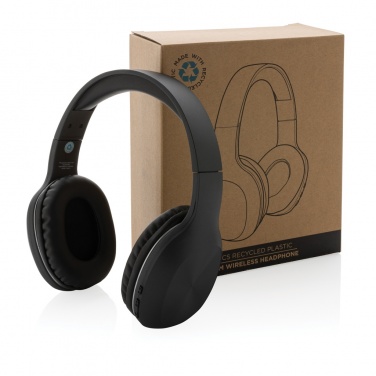 Logotrade advertising product image of: RCS recycled plastic JAM wireless headphone