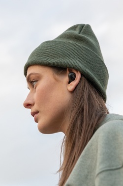 Logo trade promotional giveaways image of: Urban Vitamin Palm Springs RCS rplastic ENC earbuds