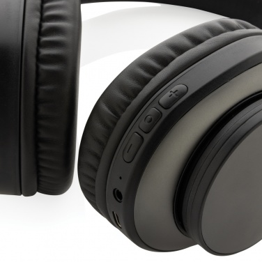 Logotrade promotional product image of: Terra RCS recycled aluminium wireless headphone