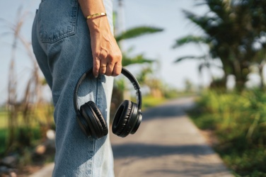 Logotrade corporate gift picture of: Terra RCS recycled aluminium wireless headphone