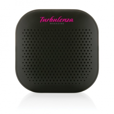 Logo trade promotional merchandise image of: RCS recycled plastic Soundbox 3W speaker