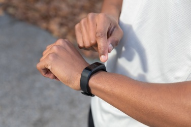 Logo trade promotional products picture of: RCS recycled TPU Sense Fit with heart rate monitor