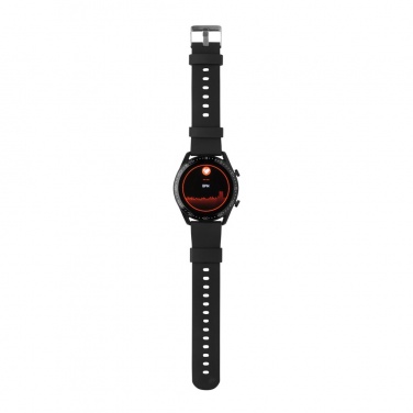 Logo trade promotional giveaway photo of: RCS recycled TPU Fit Watch round