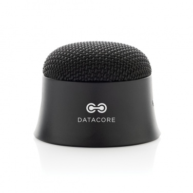 Logo trade promotional gifts image of: Magtune RCS recycled plastic magnetic 5W speaker
