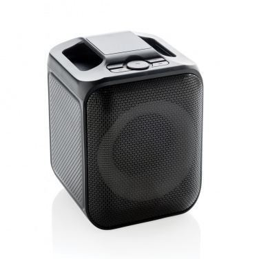 Logo trade promotional giveaways image of: Singvibe RCS recycled plastic karaoke set with double mic