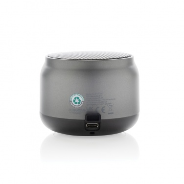 Logo trade advertising product photo of: BeatBuddy recycled plastic 3W speaker