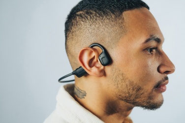 Logo trade promotional giveaways picture of: Urban Vitamin Glendale RCS rplastic air conductive headphone