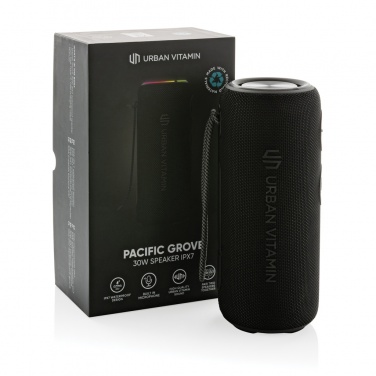Logo trade promotional items picture of: Urban Vitamin Pacific Grove RCS rplastic 30W speaker IPX7