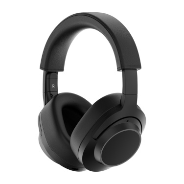 Logotrade promotional item image of: Irvine RCS recycled and repairable ANC wireless headphone