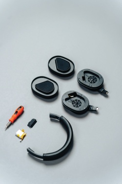 Logotrade promotional merchandise photo of: Irvine RCS recycled and repairable ANC wireless headphone