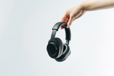 Logo trade promotional items picture of: Irvine RCS recycled and repairable ANC wireless headphone