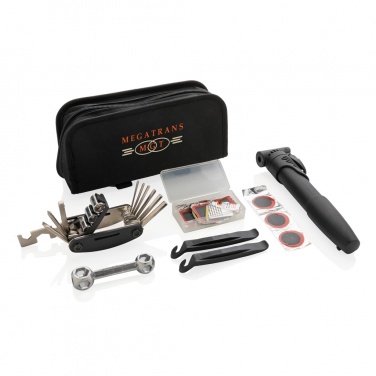 Logo trade promotional merchandise photo of: Bike repair kit set 17 pcs