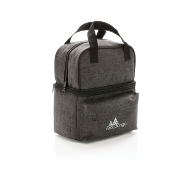 Logo trade promotional giveaway photo of: Cooler bag with 2 insulated compartments