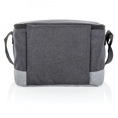 Logo trade promotional giveaway photo of: Duo colour RPET cooler bag