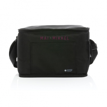 Logo trade promotional giveaways image of: Swiss Peak AWARE™ 1200D deluxe 8 can cooler bag