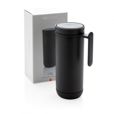 Logo trade promotional product photo of: Clik leak proof travel mug