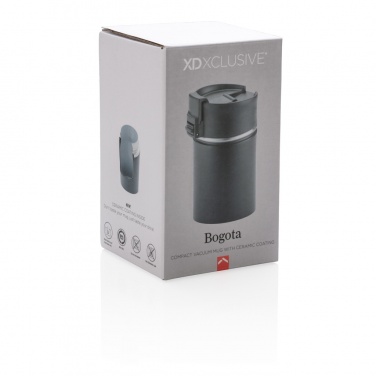 Logotrade promotional gift picture of: Bogota compact vacuum mug with ceramic coating