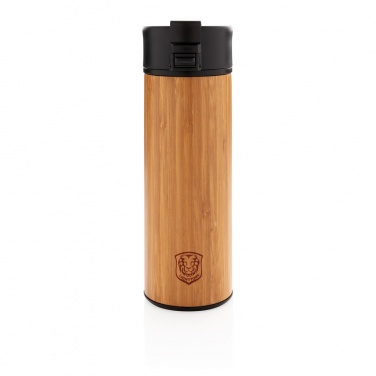Logotrade promotional merchandise photo of: Bogota vacuum bamboo coffee mug