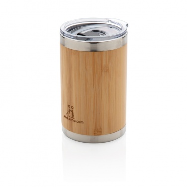 Logotrade business gift image of: Bamboo coffee to go tumbler