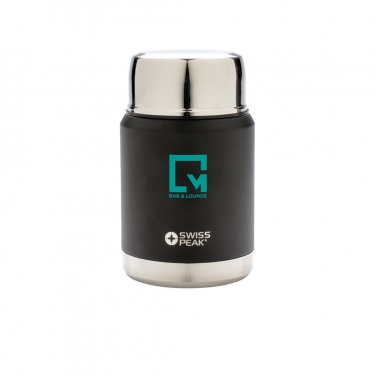 Logo trade promotional merchandise image of: Swiss Peak Elite copper vacuum food container