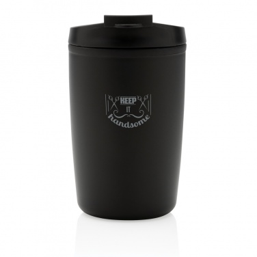 Logo trade corporate gift photo of: GRS Recycled PP tumbler with flip lid