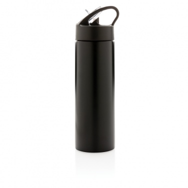 Logo trade promotional gift photo of: Sport bottle with straw