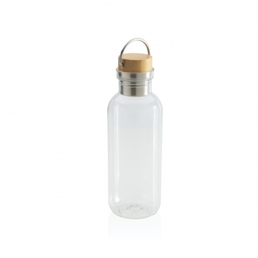 Logotrade business gifts photo of: RCS RPET bottle with bamboo lid and handle