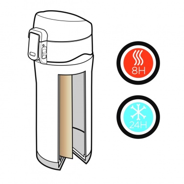 Logotrade promotional gift image of: Swiss Peak Elite copper vacuum mug