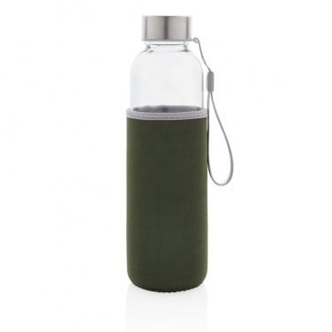 Logotrade promotional gifts photo of: Glass bottle with neoprene sleeve