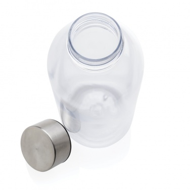 Logo trade promotional item photo of: Leakproof water bottle with metallic lid