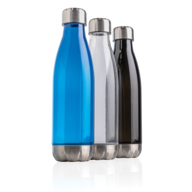 Logo trade promotional items image of: Leakproof water bottle with stainless steel lid