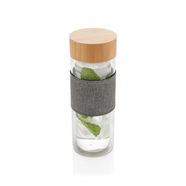 Logotrade promotional gifts photo of: Impact double wall borosilicate glass bottle