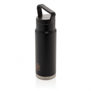 Logo trade promotional giveaways picture of: Leakproof vacuum on-the-go bottle with handle