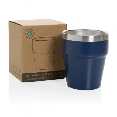 Logotrade promotional item image of: Clark RCS double wall coffee cup 300ML