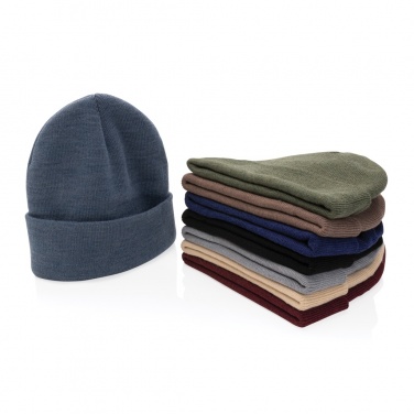 Logo trade promotional giveaways image of: Impact AWARE™ Polylana® beanie