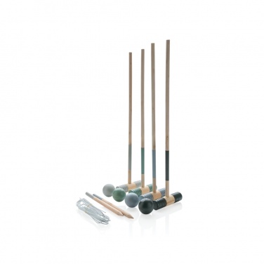Logotrade promotional giveaways photo of: Wooden croquet set