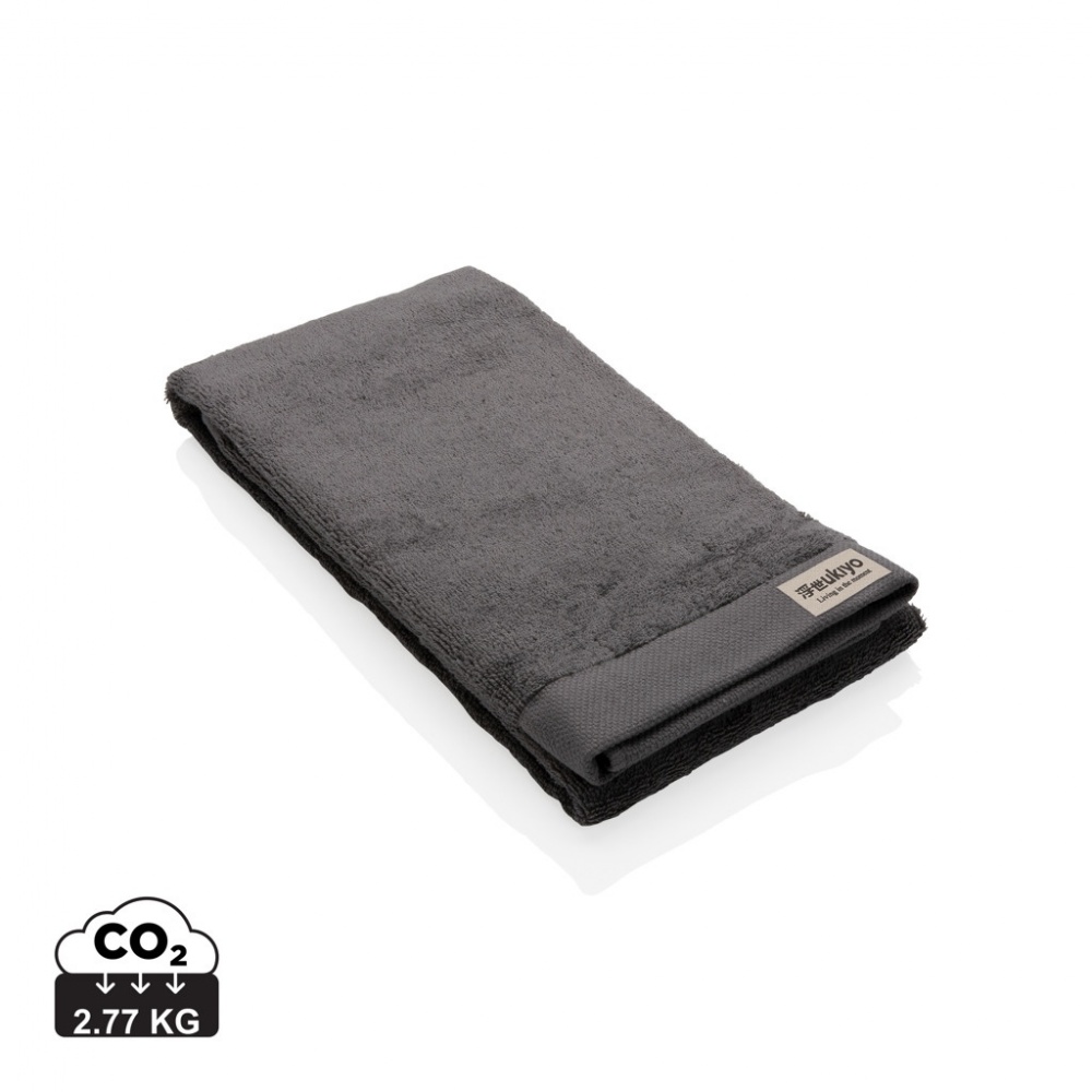 Logo trade corporate gift photo of: Ukiyo Sakura AWARE™ 500 gsm bath towel 50x100cm