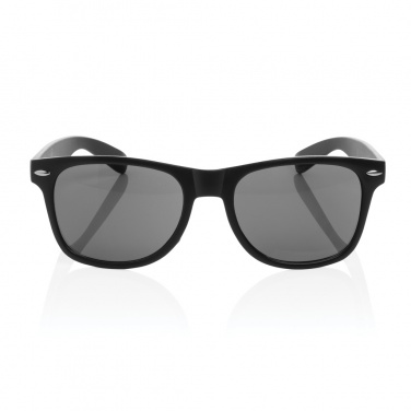 Logo trade promotional merchandise image of: GRS recycled PC plastic sunglasses