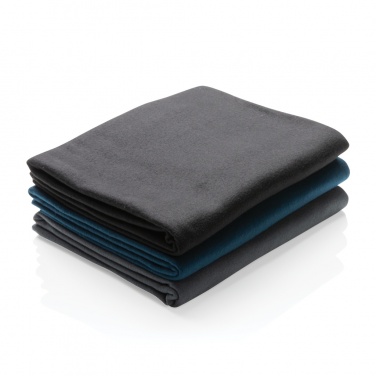 Logo trade promotional giveaways picture of: Fleece blanket in pouch