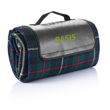 Logo trade promotional items image of: Tartan picnic blanket