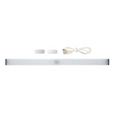 Logo trade business gift photo of: USB-rechargeable motion sensor LED light large