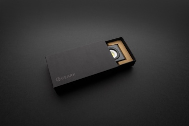 Logo trade promotional merchandise photo of: Gear X RCS recycled plastic USB pocket work light 260 lumen