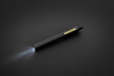 Logo trade business gifts image of: Gear X RCS recycled plastic USB rechargeable pen light