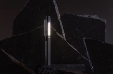 Logo trade promotional merchandise photo of: Gear X RCS recycled plastic USB rechargeable pen light