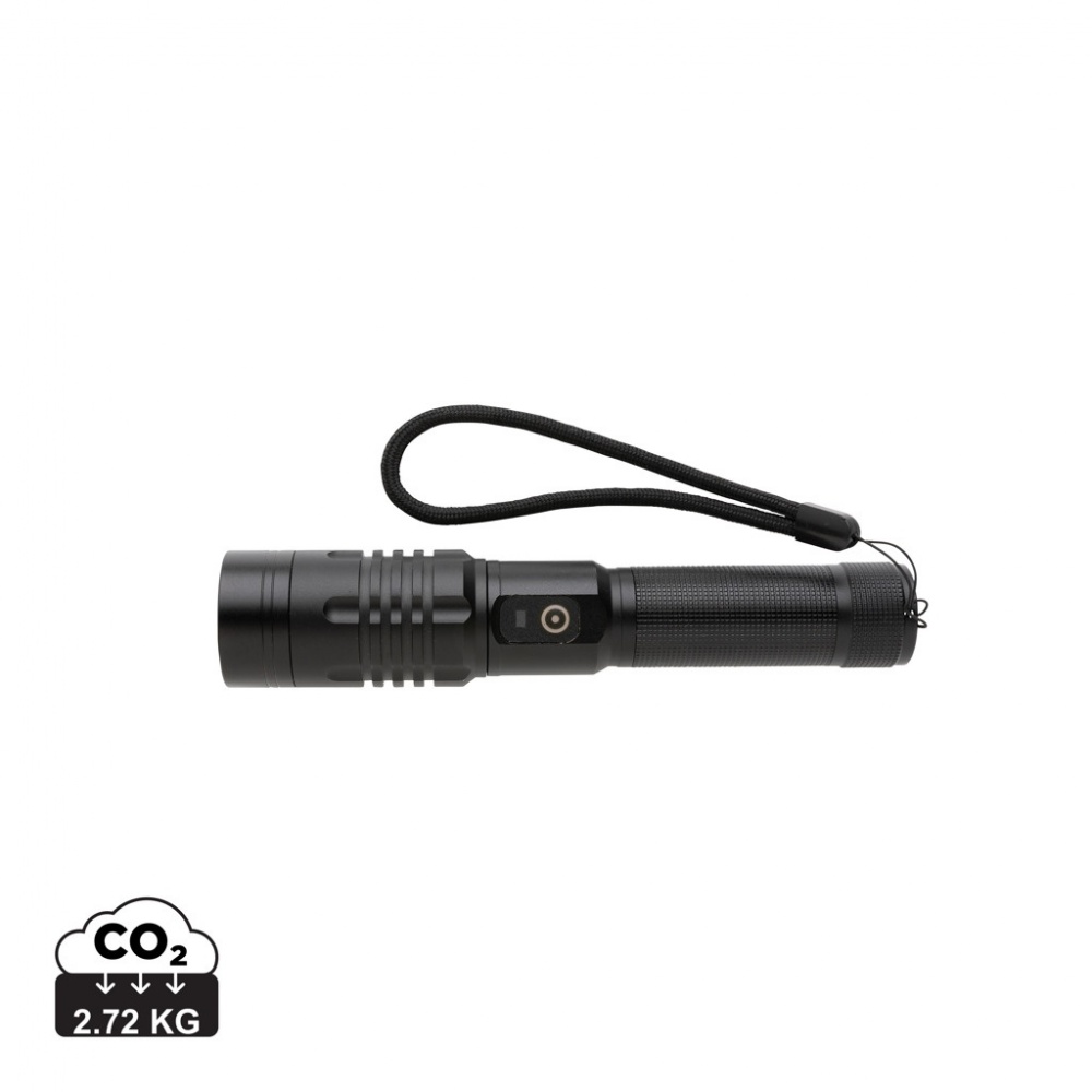 Logo trade corporate gifts picture of: Gear X USB re-chargeable torch
