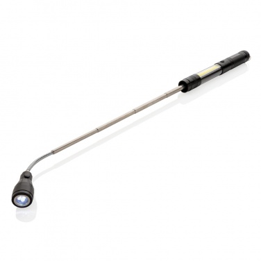 Logo trade advertising products image of: Large telescopic light with COB