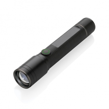 Logotrade promotional merchandise image of: Gear X RCS recycled aluminum USB-rechargeable torch